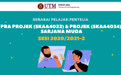 Pra-projek (SKAA4022) dan Projek (SKAA4032) Sarjana Muda Sesi 2020/2021-2
