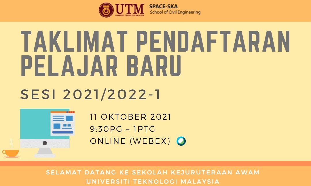 Taklimat Pendaftaran Pelajar Baru Sesi 2021/2022-1