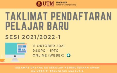 Taklimat Pendaftaran Pelajar Baru Sesi 2021/2022-1