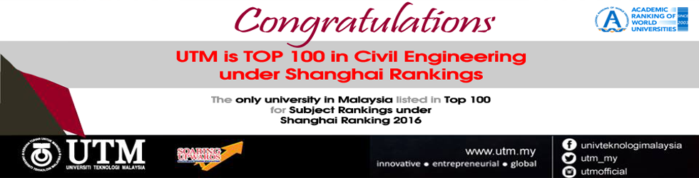 Top 100 in Civil Engineering under Shanghai Ranking
