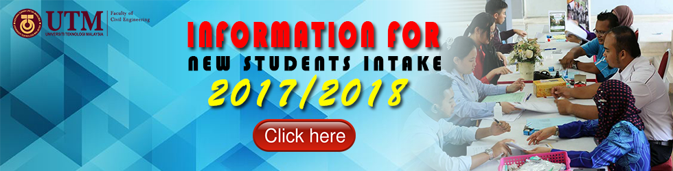 Information For New Intake Student 2017/2018