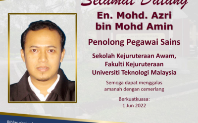 Selamat datang En. Mohd. Azri bin Mohd Amin ke SKA