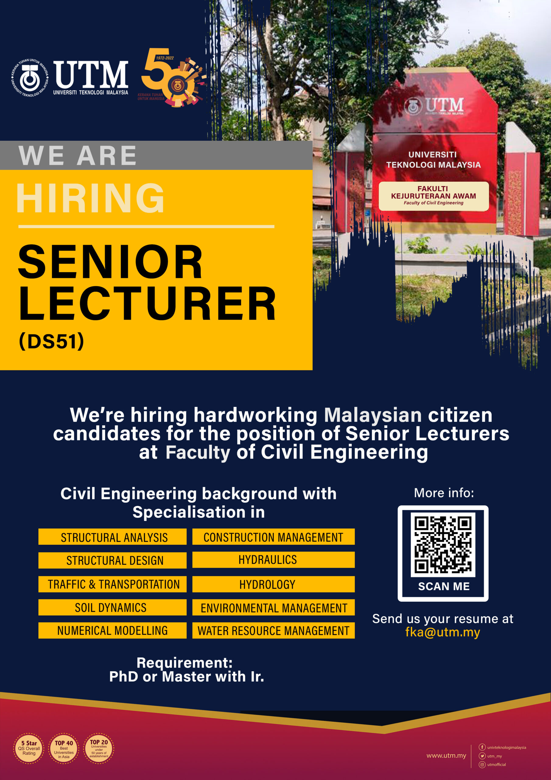Poster Jawatan Kosong Baru-e