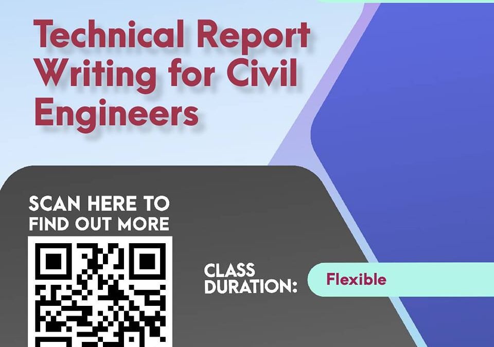 TECHNICAL REPORT WRITING FOR CIVIL ENGINEERS