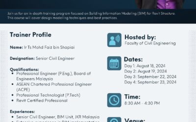 PROGRAM LATIHAN BIM UNTUK KURSUS REVIT STRUKTUR:MODEL REKA BENTUK