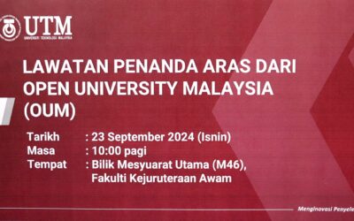 LAWATAN PENANDA ARAS DARI OPEN UNIVERSITY MALAYSIA (OUM)