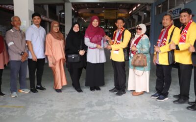 Lawatan dari Rektor Universitas Teuku Umar, Aceh