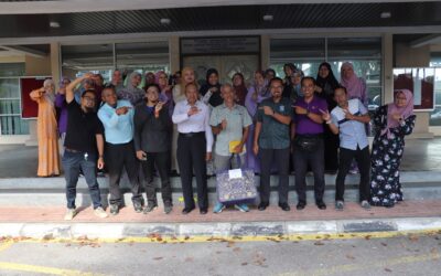 Sesi Clock-Out Persaraan En. Nawawi bin Mohd Salleh