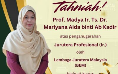 Tahniah kepada 𝐏𝐫𝐨𝐟. 𝐌𝐚𝐝𝐲𝐚 𝐈𝐫. 𝐓𝐬. 𝐃𝐫. 𝐌𝐚𝐫𝐢𝐲𝐚𝐧𝐚 𝐀𝐢𝐝𝐚 𝐀𝐛 𝐊𝐚𝐝𝐢𝐫