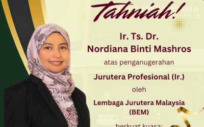 Tahniah kepada 𝐈𝐫. 𝐓𝐬. 𝐃𝐫. 𝐍𝐨𝐫𝐝𝐢𝐚𝐧𝐚 𝐌𝐚𝐬𝐡𝐫𝐨𝐬