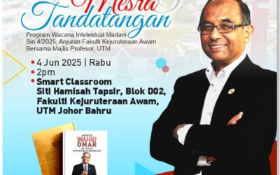 Jemputan Istimewa: Sesi Temu Mesra & Tandatangan Buku Memoir Wahid Omar: