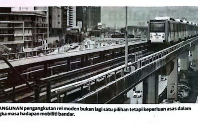 Jangan Tangguh Pembangunan Pengangkutan Rel