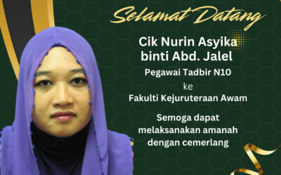 SELAMAT DATANG CIK NURIN ASYIKA