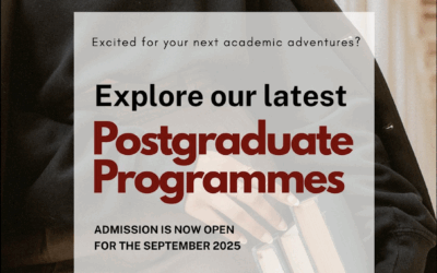 Programme Offered for September Intake 2025 for Malaysian and International Students (Postgraduate)