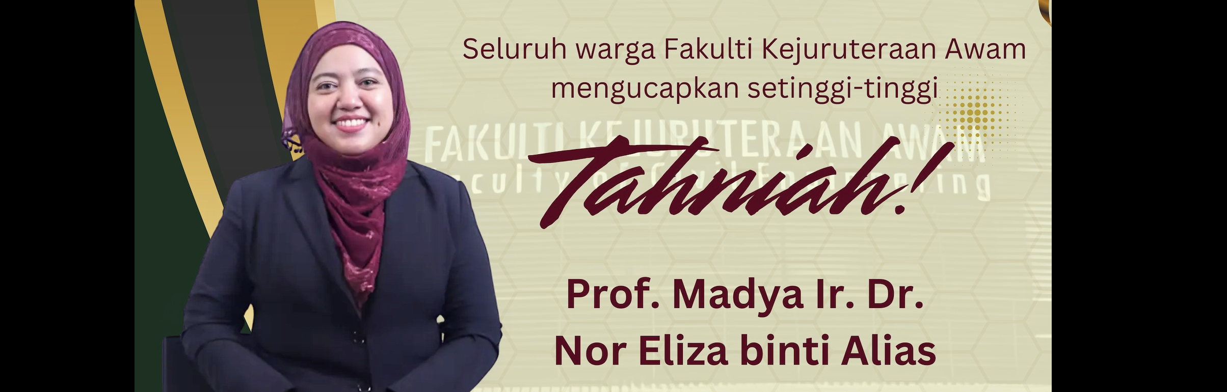 Tahniah Prof Madya