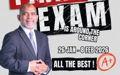 PEPERIKSAAN AKHIR BERMULA!