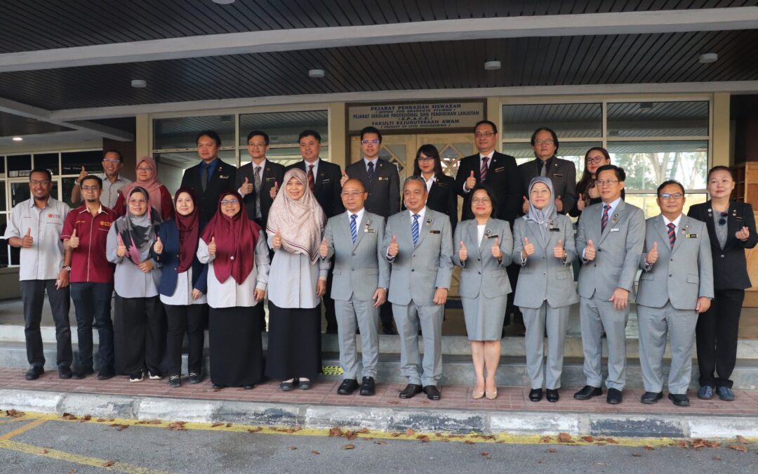 Sinergi Strategik: FKA UTM Terima Kunjungan Hormat Delegasi Kepimpinan Tertinggi JKR Sarawak