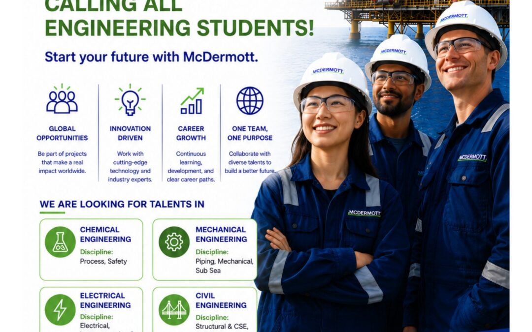 Premium Career Opportunity with McDermott