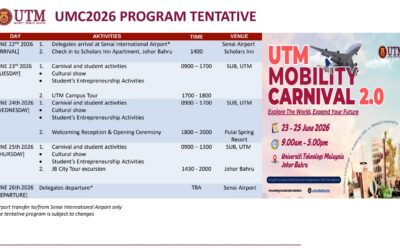 KEMBALI KEMBALI! UTM MOBILITY CARNIVAL 2.0 (UMC) 2026