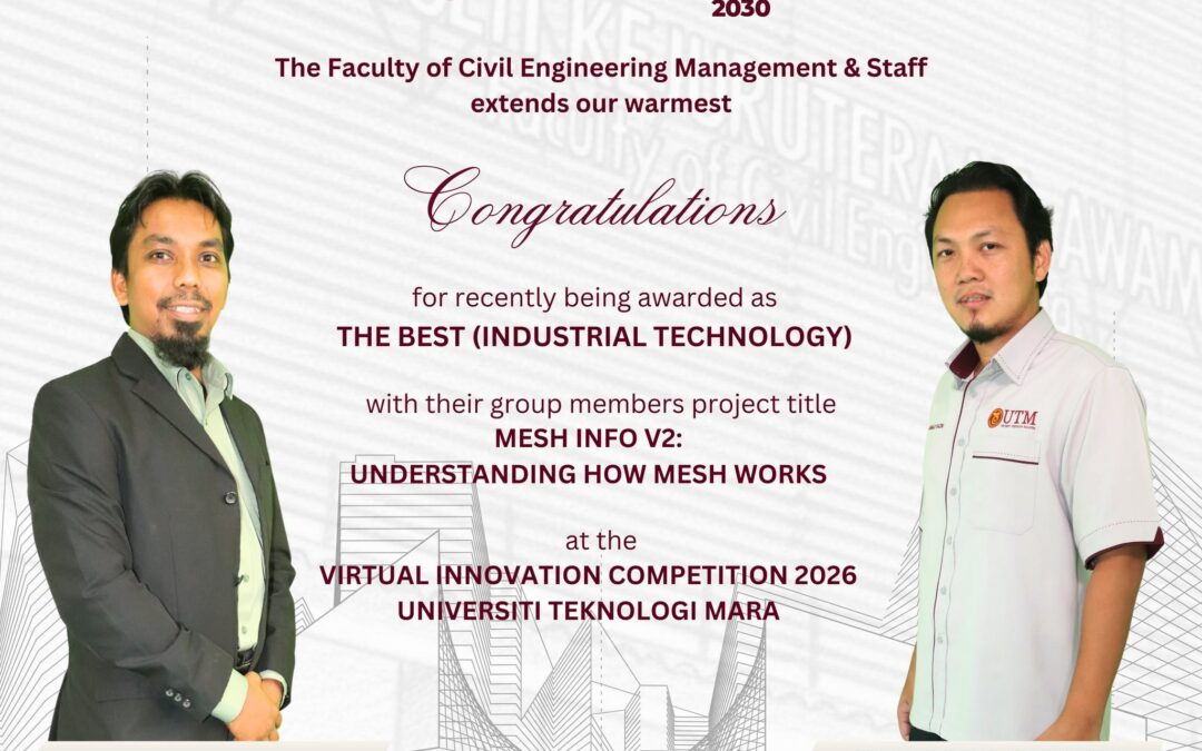 CONGRATULATIONS! FKA UTM SECURES TOP AWARD AT VIRTUAL INNOVATION COMPETITION 2026