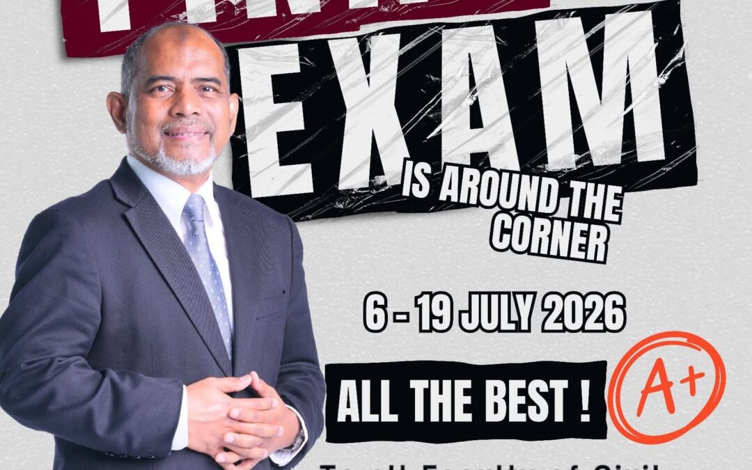 FINAL EXAMINATION SCHEDULE ANNOUNCEMENT 20252026-02