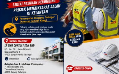 Peluang Kerjaya / Career Opportunity: PROTÉGÉ bersama LR TWO CONSULT SDN BHD