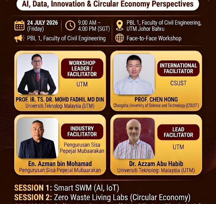 Invitation to Attend the Solid Waste Management 7-Stage Flow in Malaysia Workshop