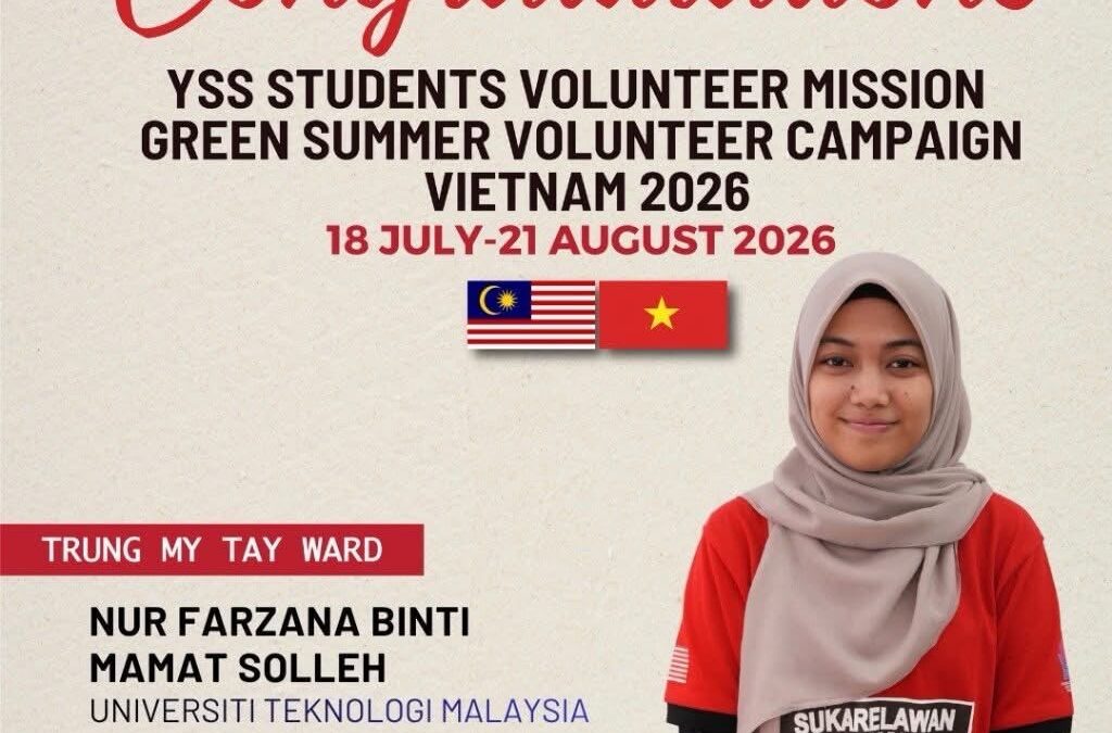 [TAHNIAH] PELAJAR FKA TERPILIH SERTAI MISI SUKARELAWAN SISWA YSS KE VIETNAM 2026