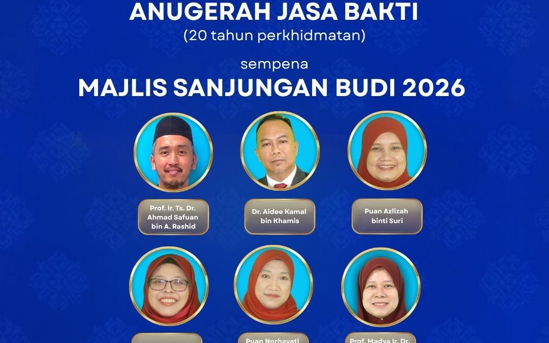 Tahniah Penerima Anugerah Majlis Sanjungan Budi 2026 FKA
